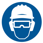 Man wearing PPE Safety equipment