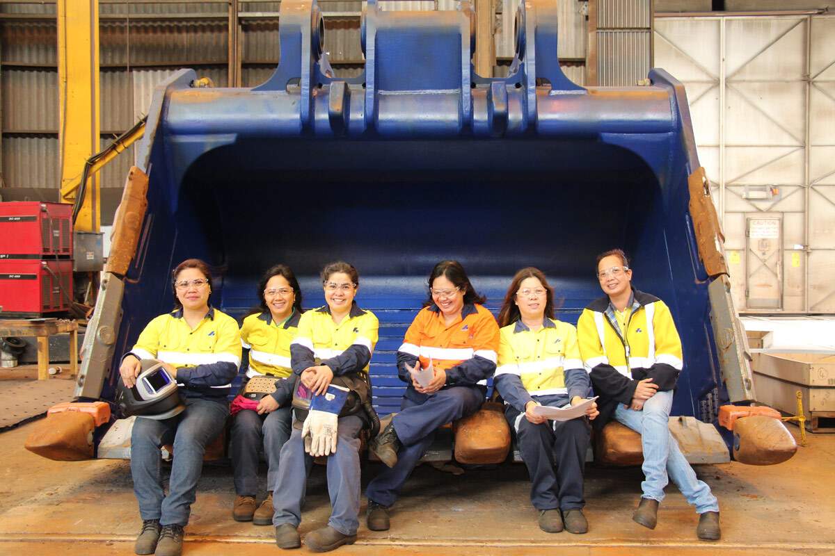Female Engineers at Bradken